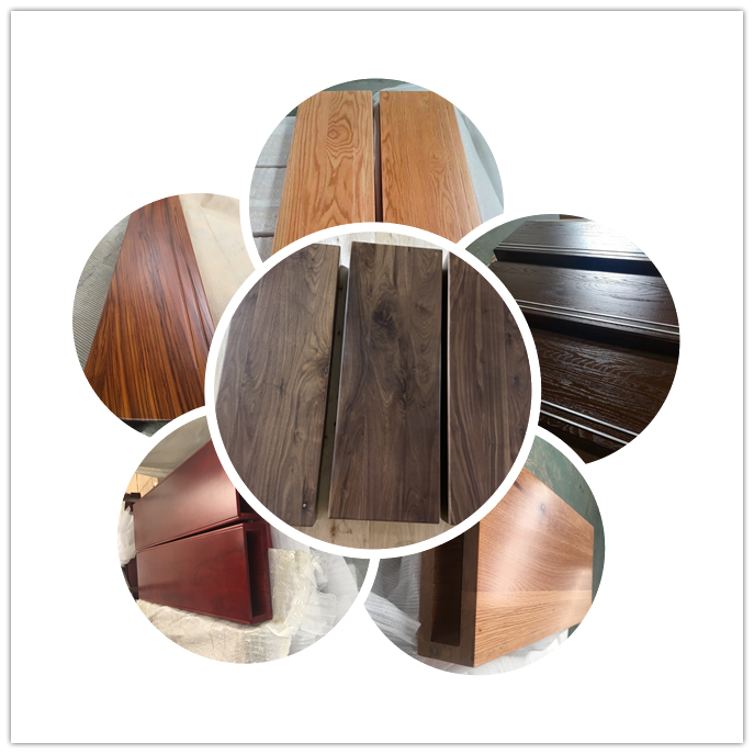 Oak wood tread sample with surface coating for floating stairs