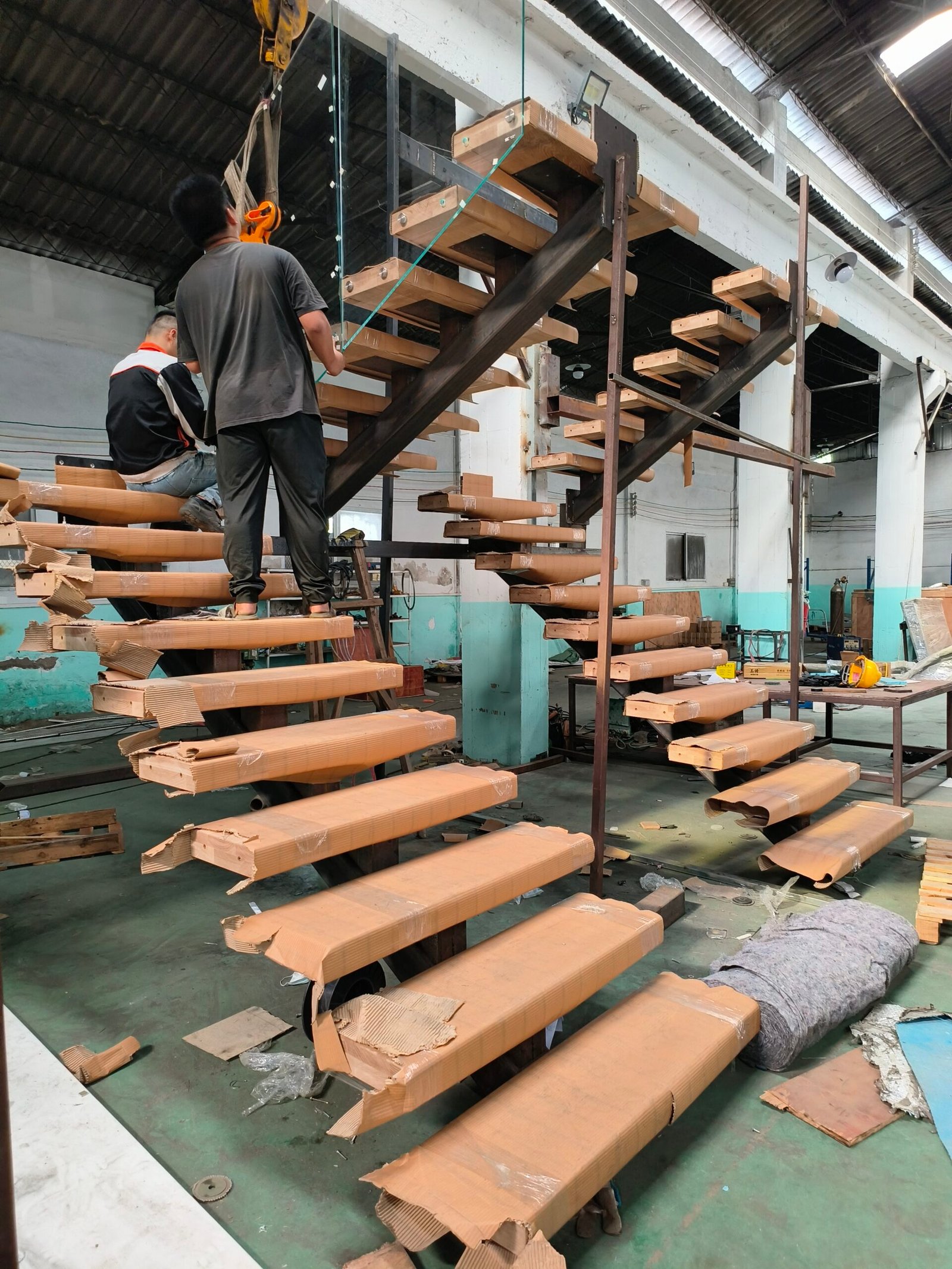 Factory trial installation