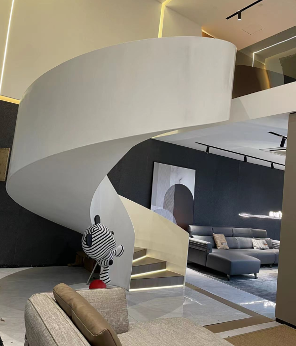 Curved Staircase