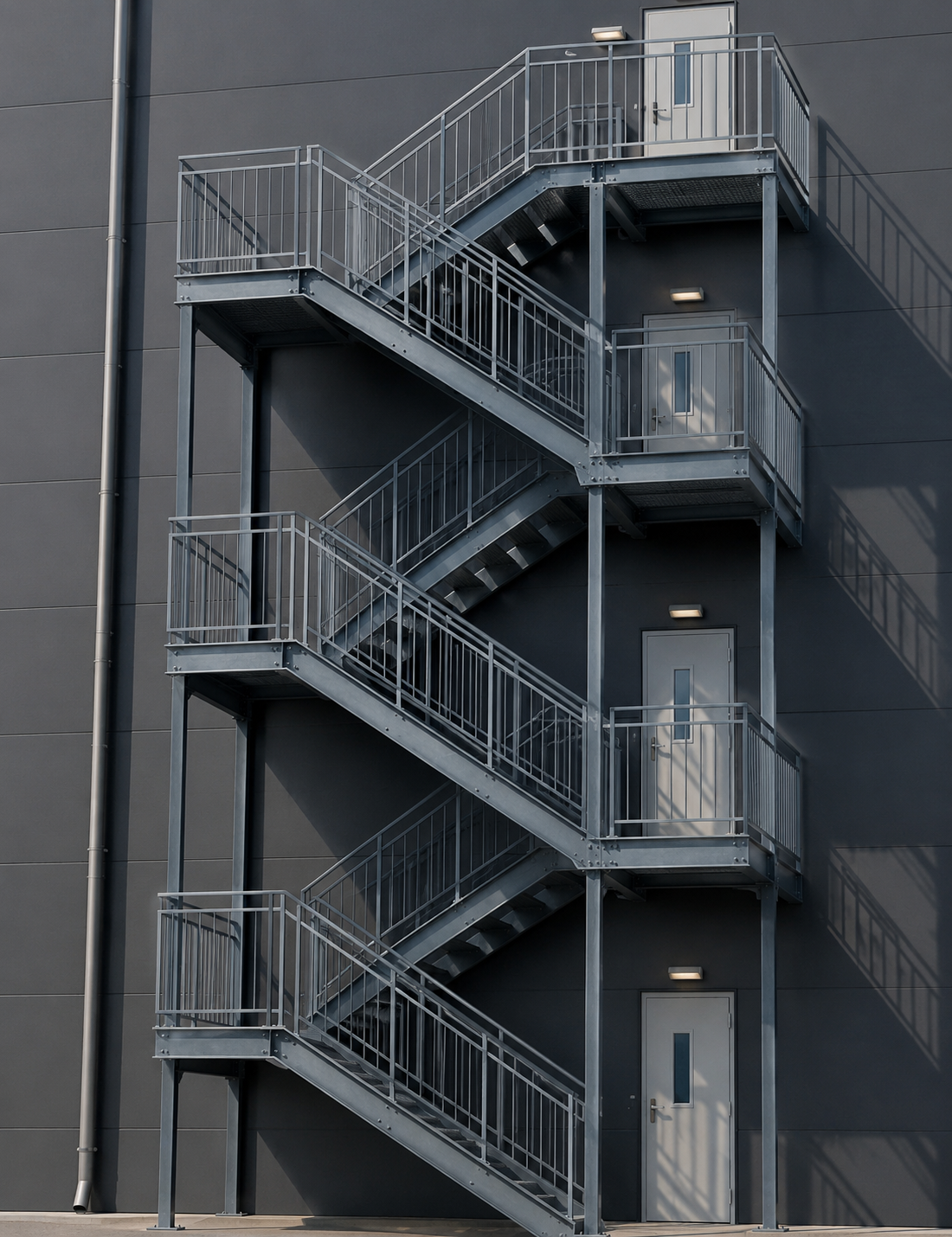 Custom Steel Stairs