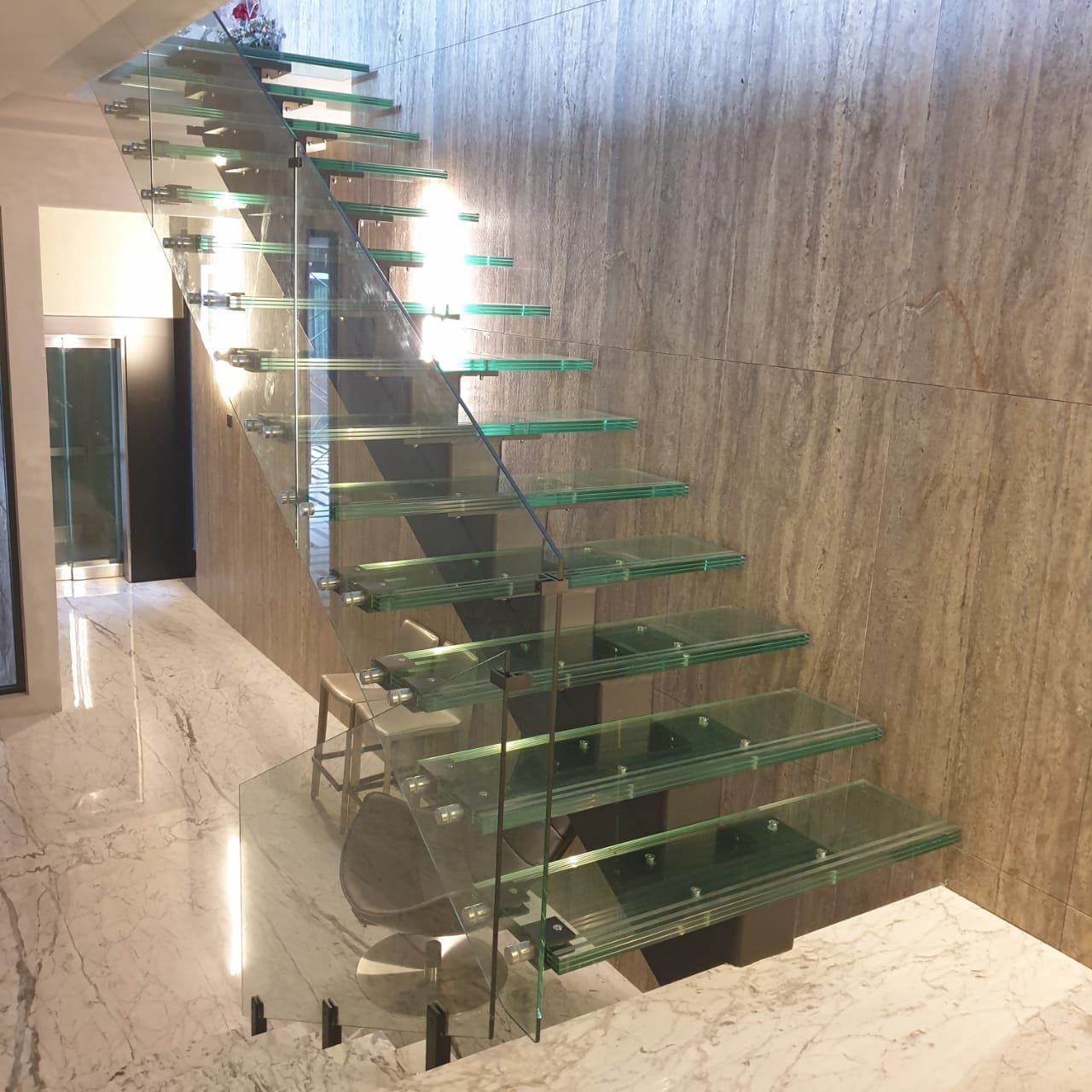 Glass Staircase